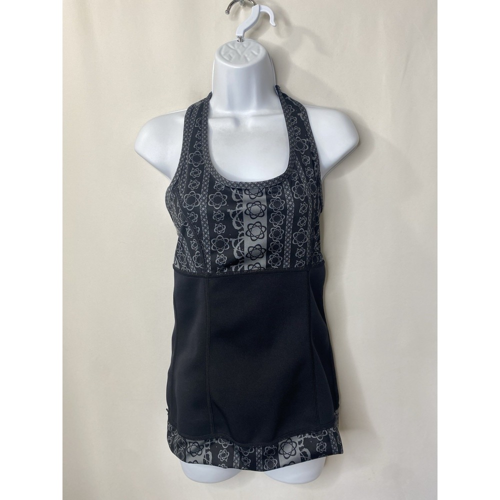 Zaggora Women's Neoprene Thermo Fit Compression Racer Back Tank Size Small Gym